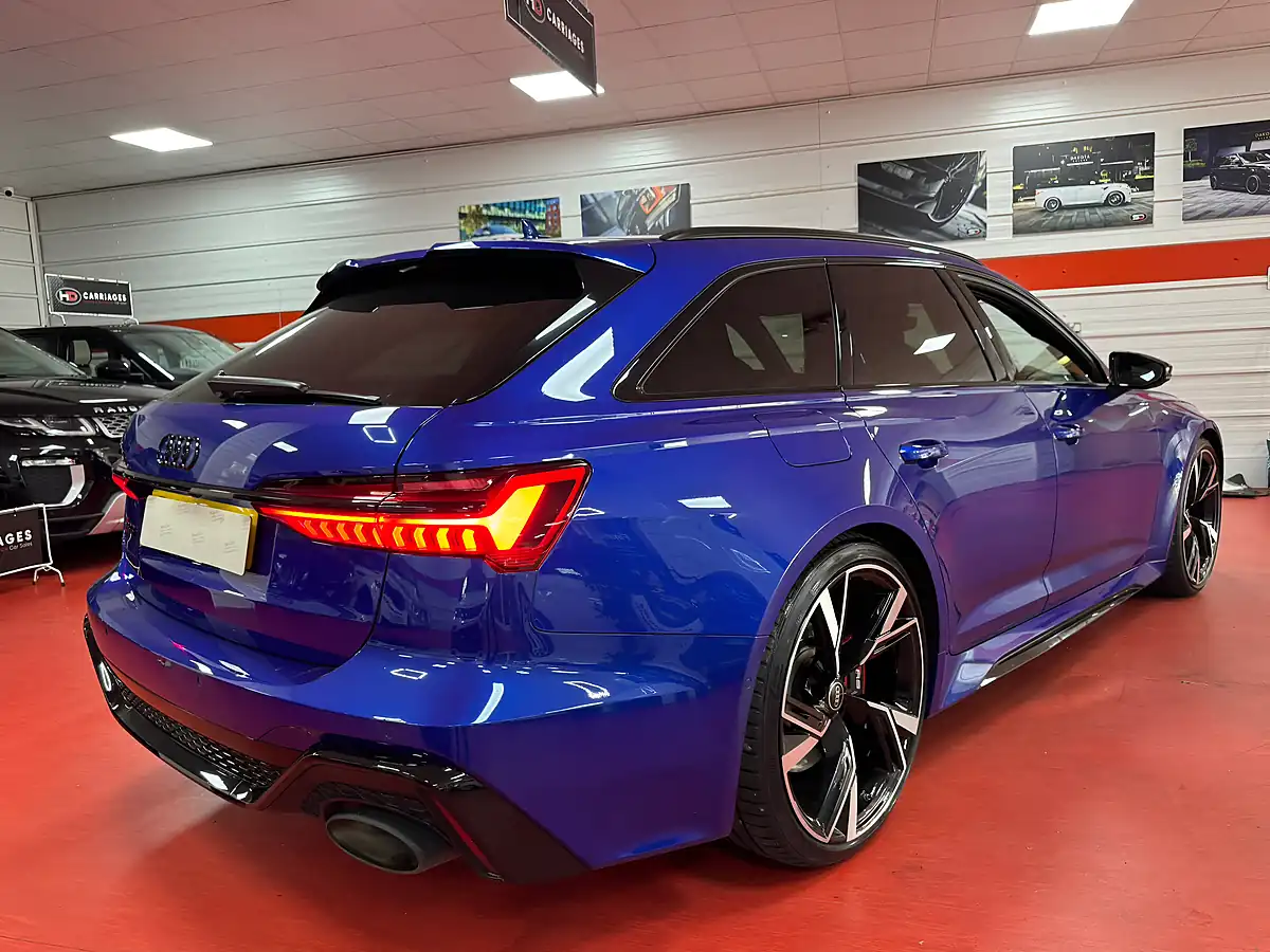 Used 2023 Audi RS6 Vorsprung Blue - Interior and Exterior details 9
