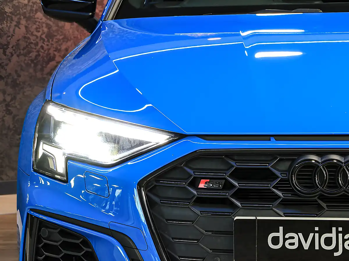 Used 2023 Audi S3 Black Edition Blue - Interior and Exterior details 10