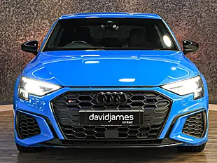 Used 2023 Audi S3 Black Edition Blue - Interior and Exterior details 3