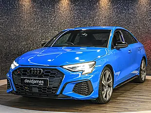 Used 2023 Audi S3 Black Edition Blue - Interior and Exterior details 4