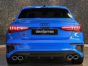 Used 2023 Audi S3 Black Edition Blue - Interior and Exterior details 7