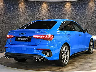 Used 2023 Audi S3 Black Edition Blue - Interior and Exterior details 8