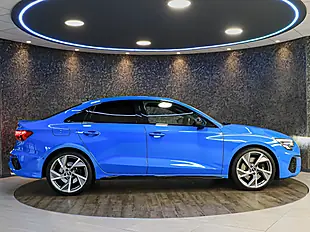 Used 2023 Audi S3 Black Edition Blue - Interior and Exterior details 9