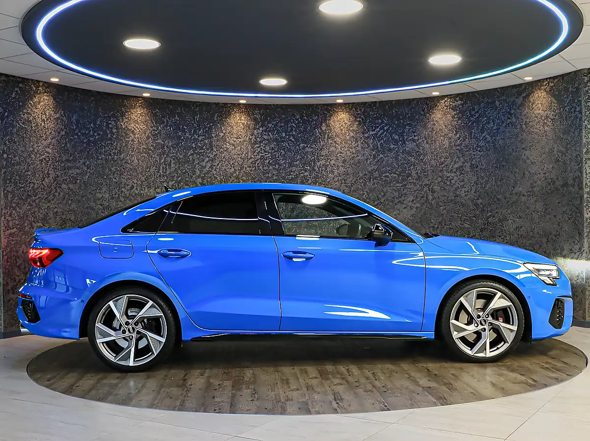 Used 2023 Audi S3 Black Edition Blue - Interior and Exterior details 9