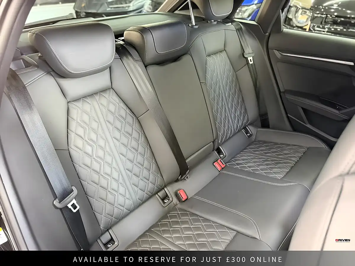 Used 2023 Audi S3 Black Edition Sportback Black - Interior and Exterior details 12