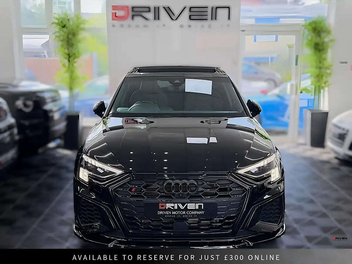 Used 2023 Audi S3 Black Edition Sportback Black - Interior and Exterior details 3