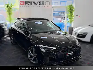 Used 2023 Audi S3 Black Edition Sportback Black - Interior and Exterior details 7
