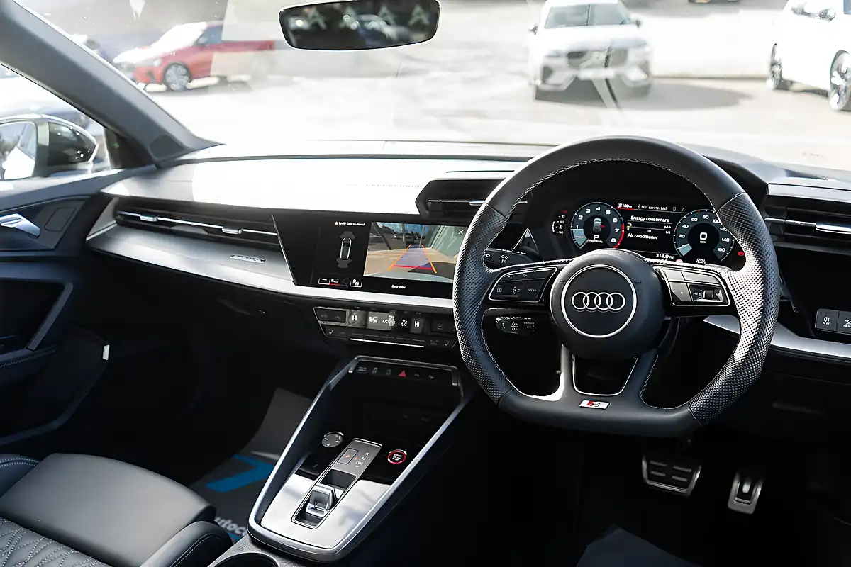 Used 2023 Audi S3 Glacier White - Interior and Exterior details 10