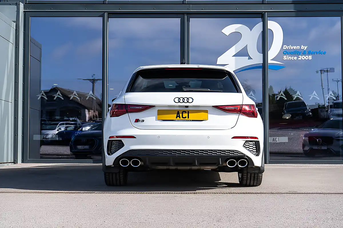 Used 2023 Audi S3 Glacier White - Interior and Exterior details 11