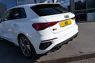 Used 2023 Audi S3 Glacier White - Interior and Exterior details 15