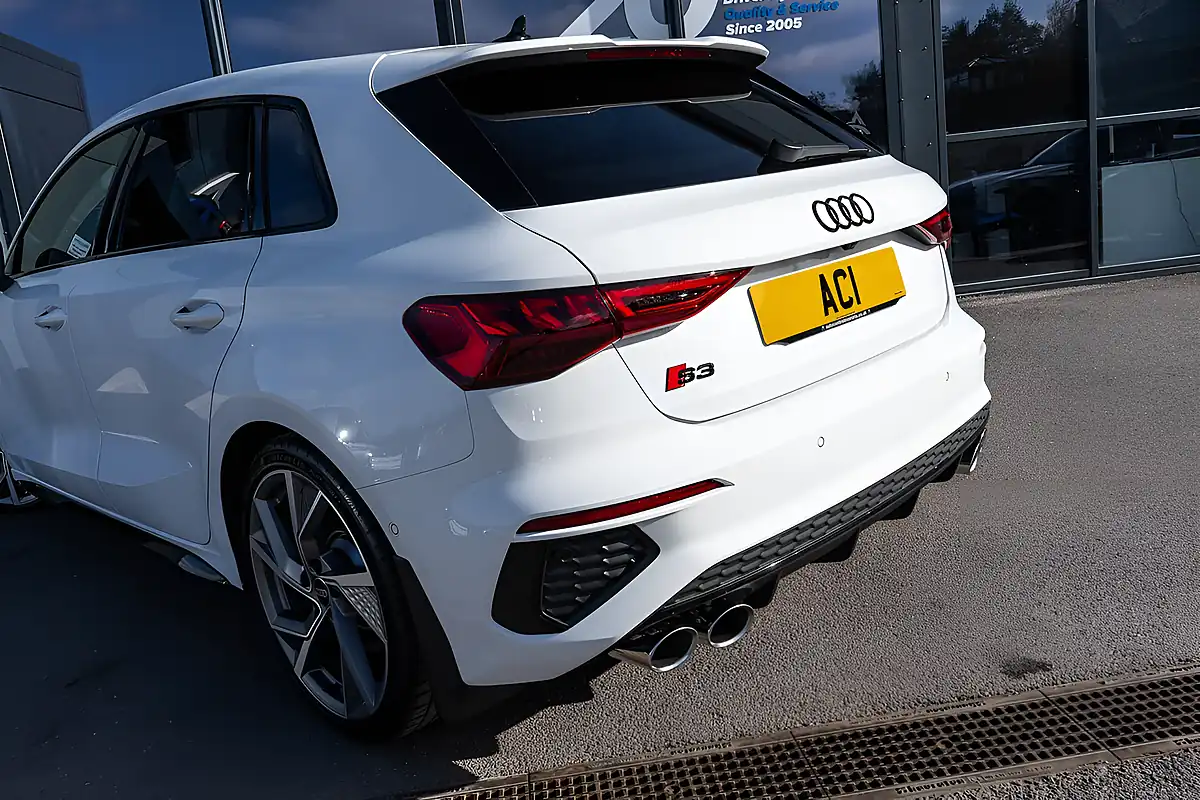 Used 2023 Audi S3 Glacier White - Interior and Exterior details 15