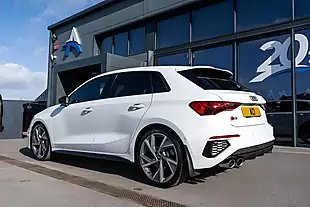 Used 2023 Audi S3 Glacier White - Interior and Exterior details 16
