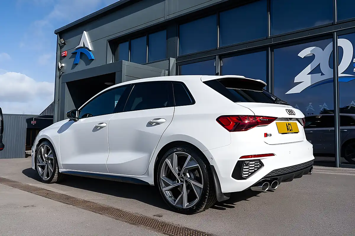 Used 2023 Audi S3 Glacier White - Interior and Exterior details 16