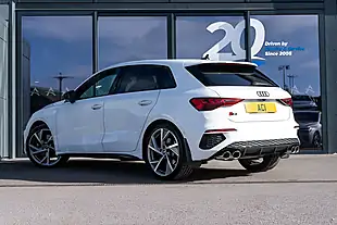 Used 2023 Audi S3 Glacier White - Interior and Exterior details 2