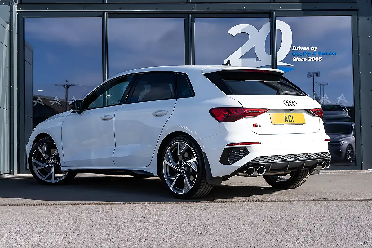 Used 2023 Audi S3 Glacier White - Interior and Exterior details 2