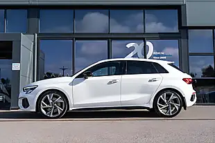 Used 2023 Audi S3 Glacier White - Interior and Exterior details 3