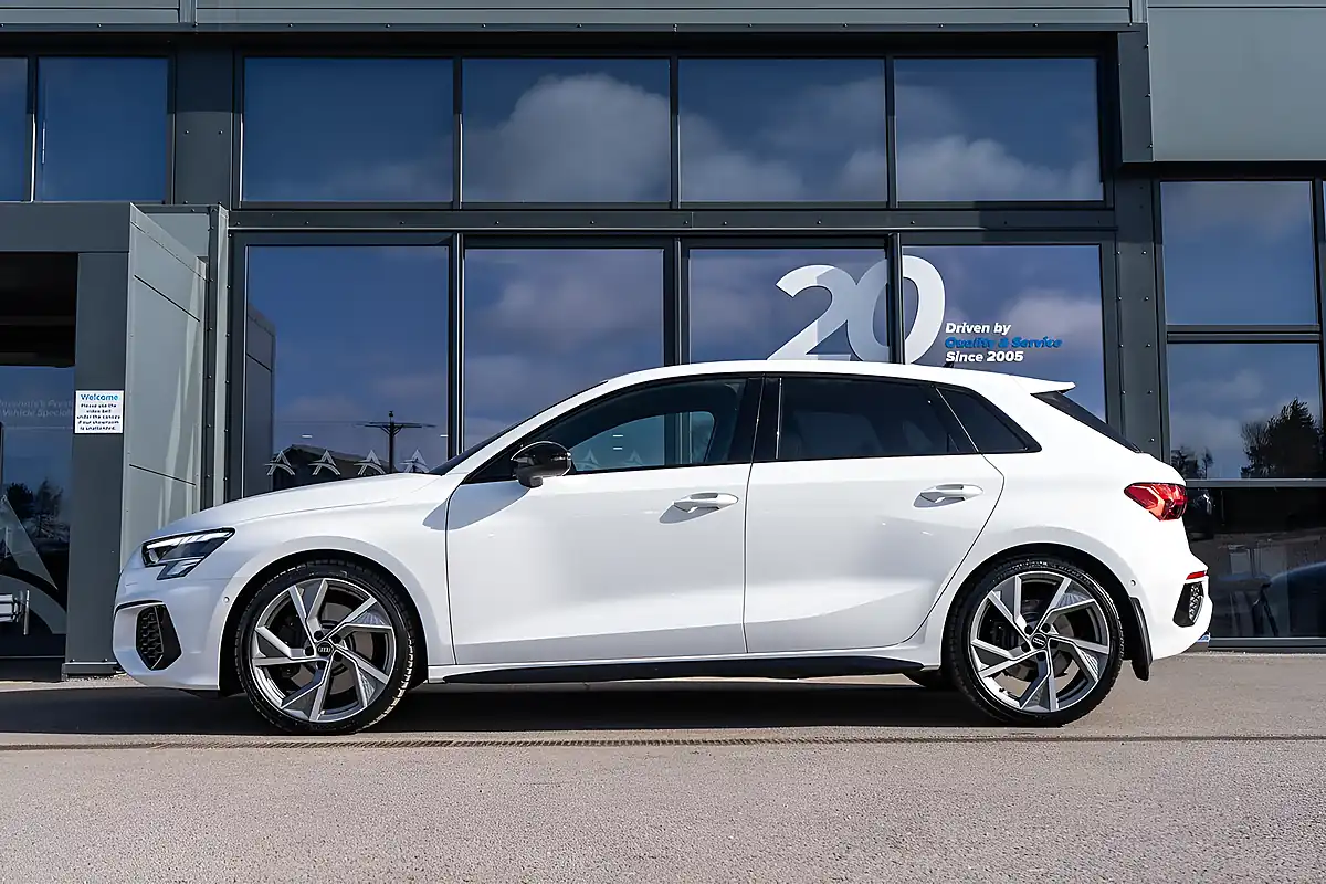 Used 2023 Audi S3 Glacier White - Interior and Exterior details 3