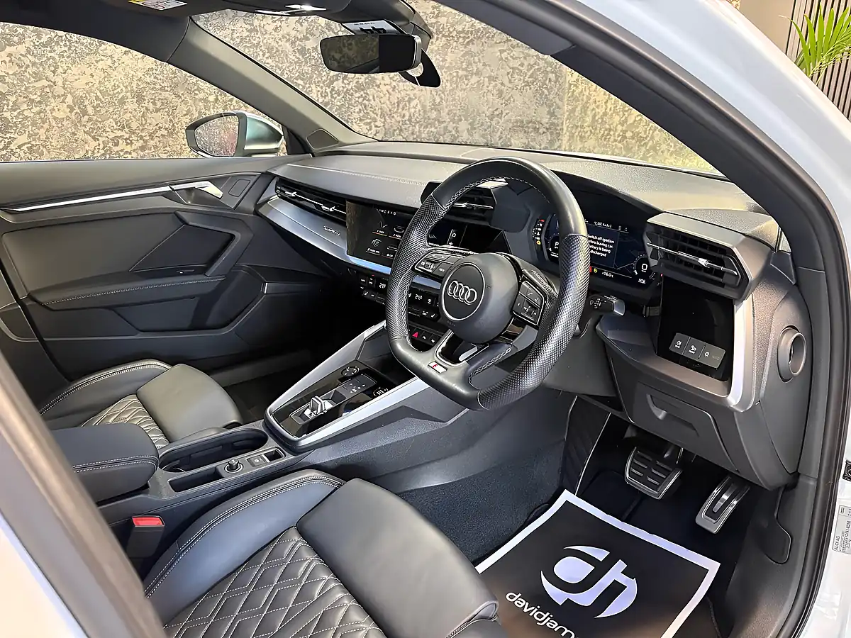 Used 2023 Audi S3 Sportback White - Interior and Exterior details 10