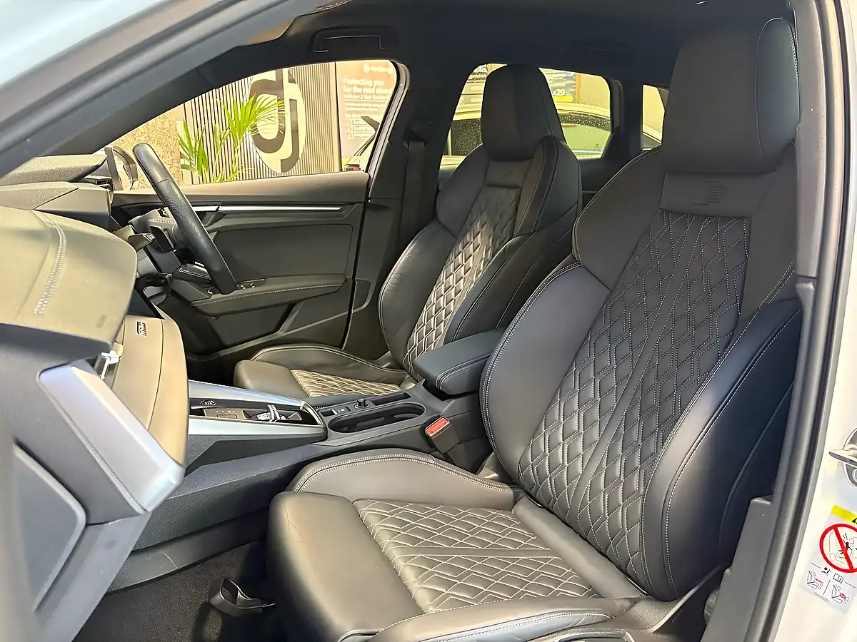 Used 2023 Audi S3 Sportback White - Interior and Exterior details 11