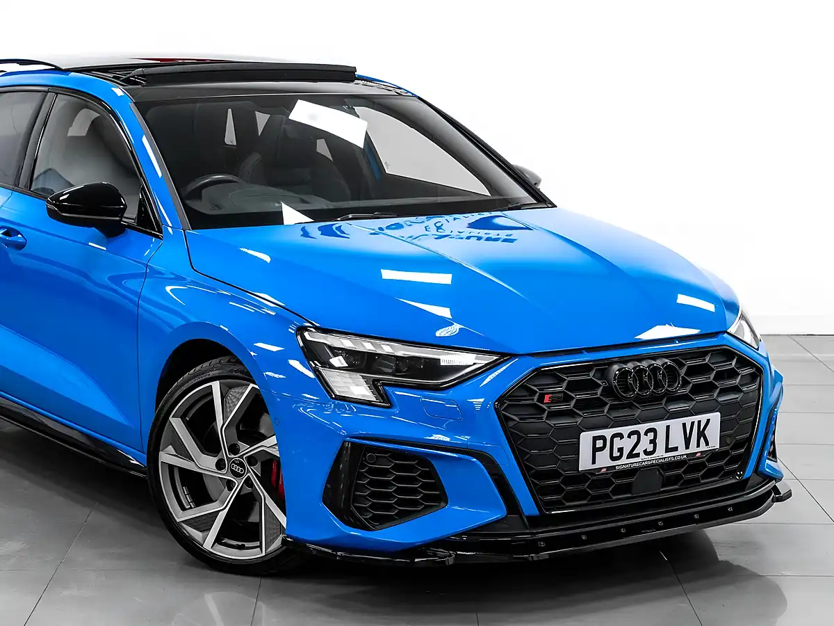 Used 2023 Audi S3 Vorsprung Sportback Blue - Interior and Exterior details 10