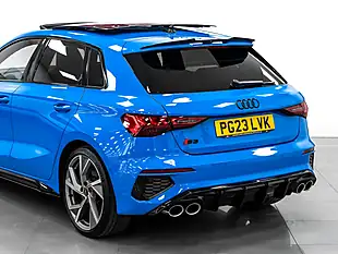 Used 2023 Audi S3 Vorsprung Sportback Blue - Interior and Exterior details 11