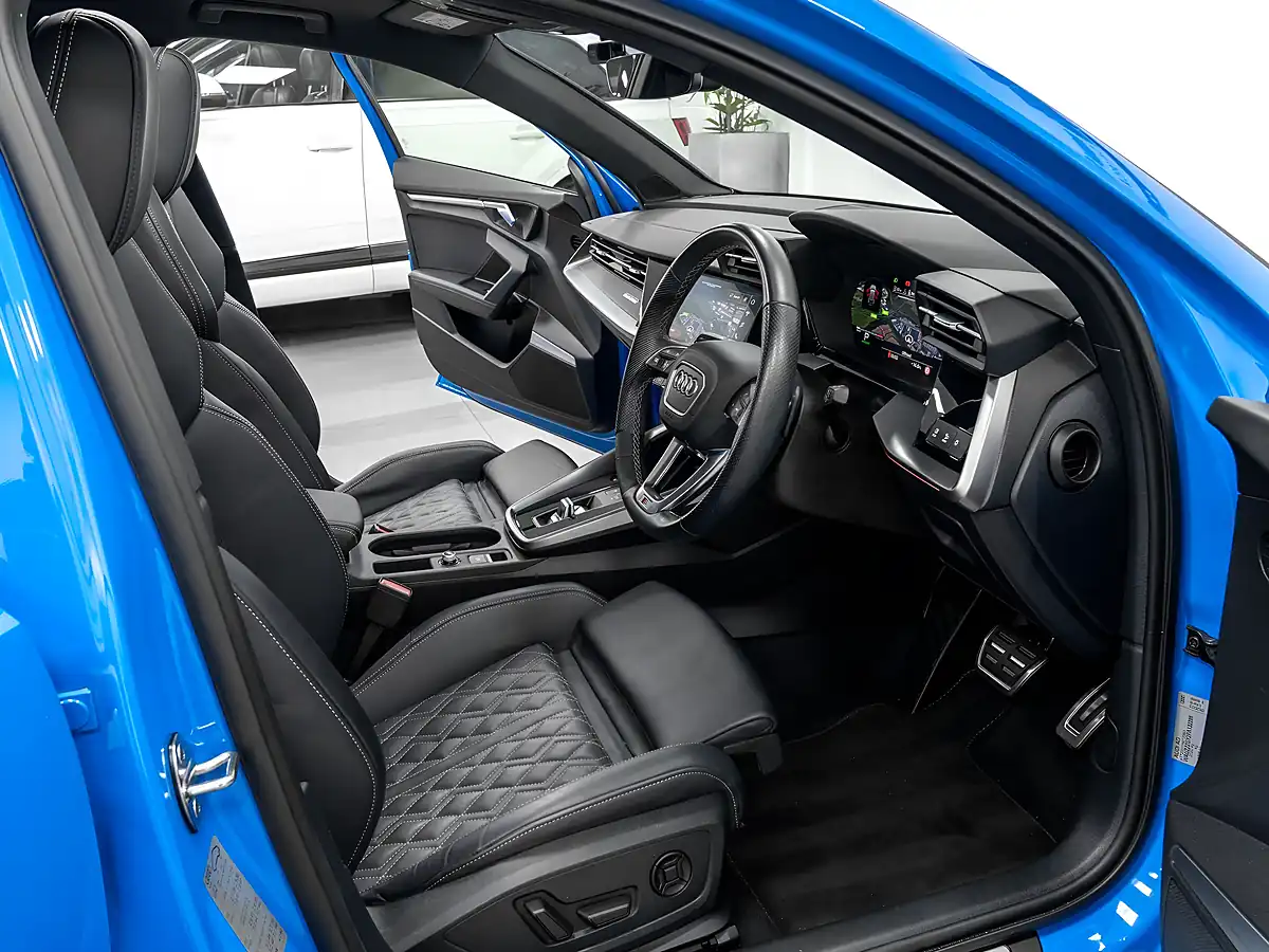 Used 2023 Audi S3 Vorsprung Sportback Blue - Interior and Exterior details 18