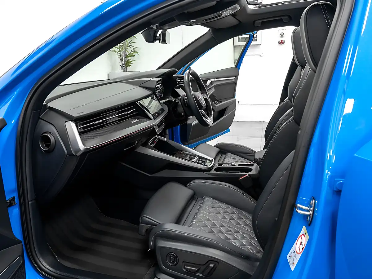 Used 2023 Audi S3 Vorsprung Sportback Blue - Interior and Exterior details 19