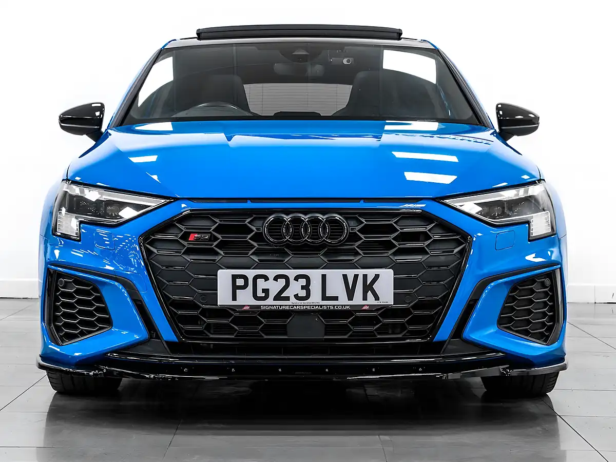 Used 2023 Audi S3 Vorsprung Sportback Blue - Interior and Exterior details 6
