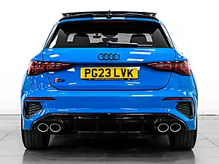 Used 2023 Audi S3 Vorsprung Sportback Blue - Interior and Exterior details 7