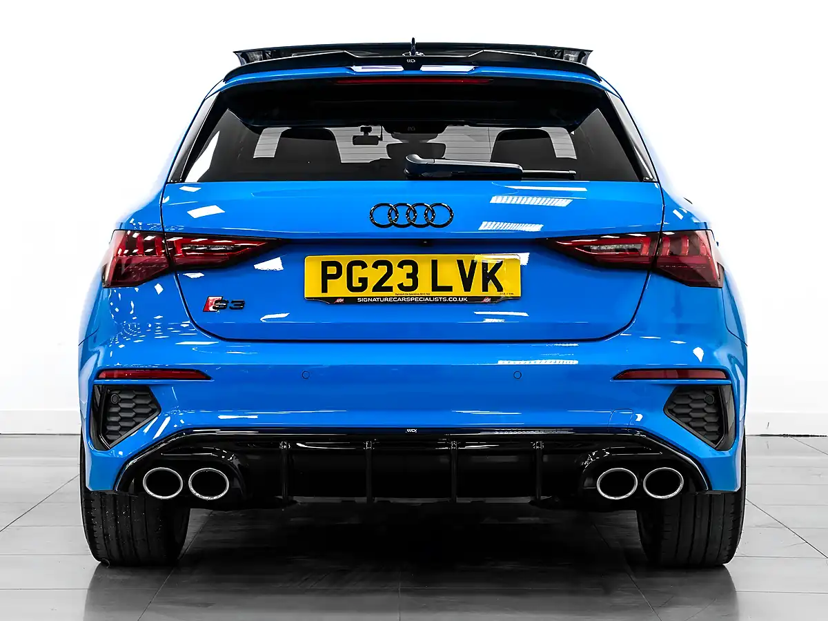 Used 2023 Audi S3 Vorsprung Sportback Blue - Interior and Exterior details 7