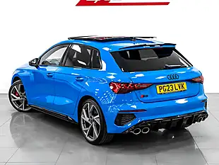 Used 2023 Audi S3 Vorsprung Sportback Blue - Interior and Exterior details 9