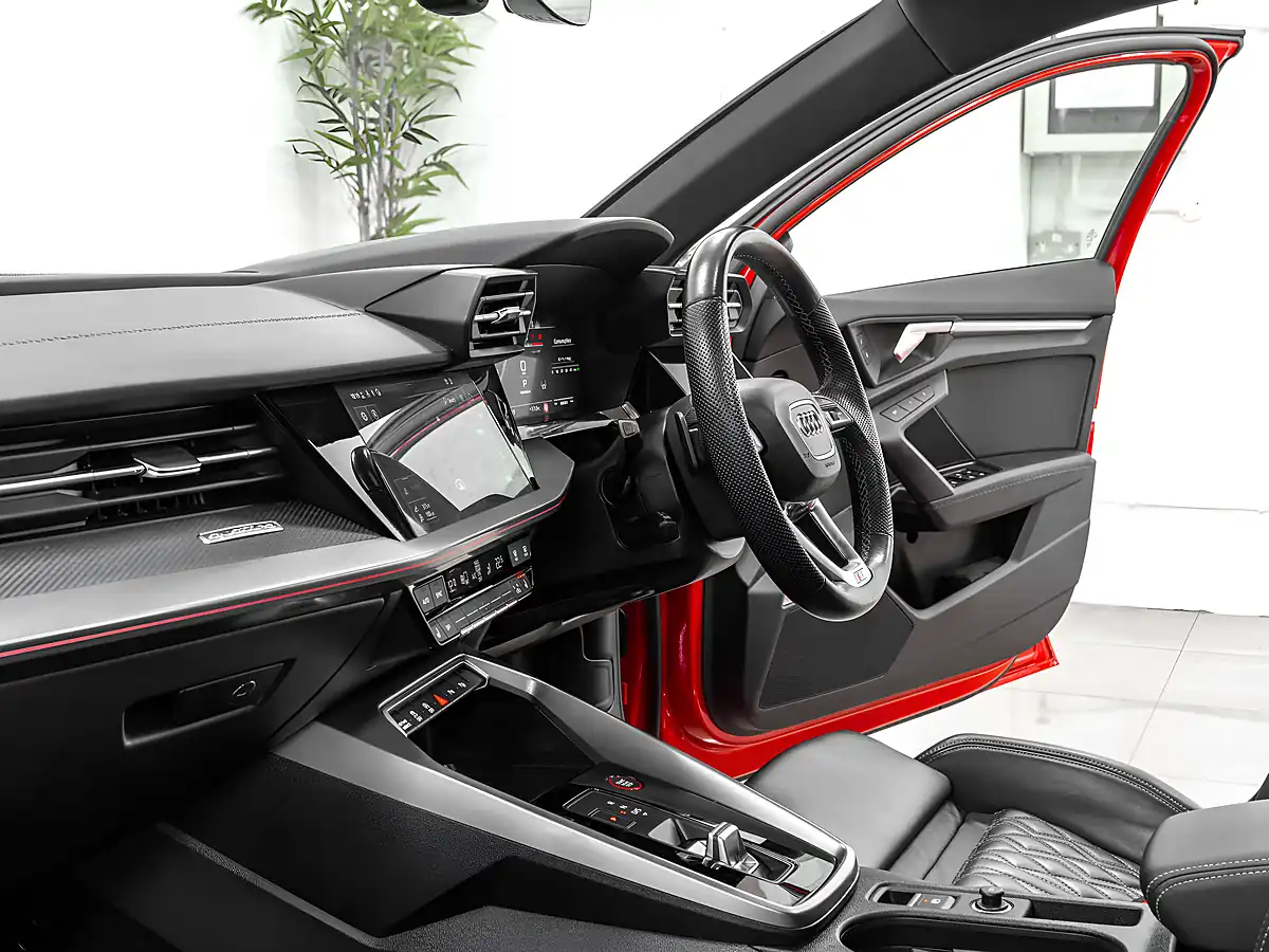 Used 2023 Audi S3 Vorsprung Tango Red Metallic - Interior and Exterior details 16