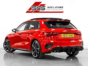 Used 2023 Audi S3 Vorsprung Tango Red Metallic - Interior and Exterior details 2