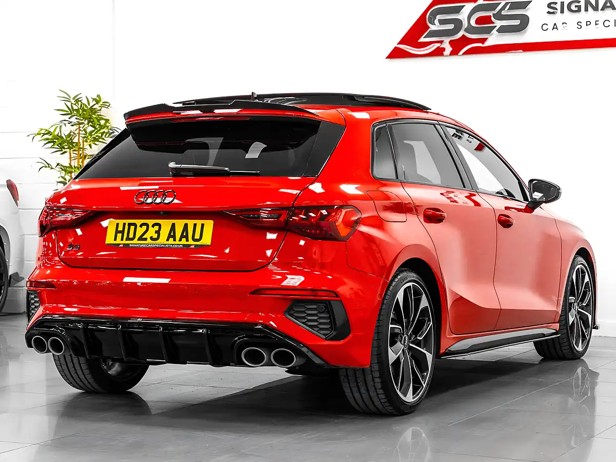 Used 2023 Audi S3 Vorsprung Tango Red Metallic - Interior and Exterior details 3