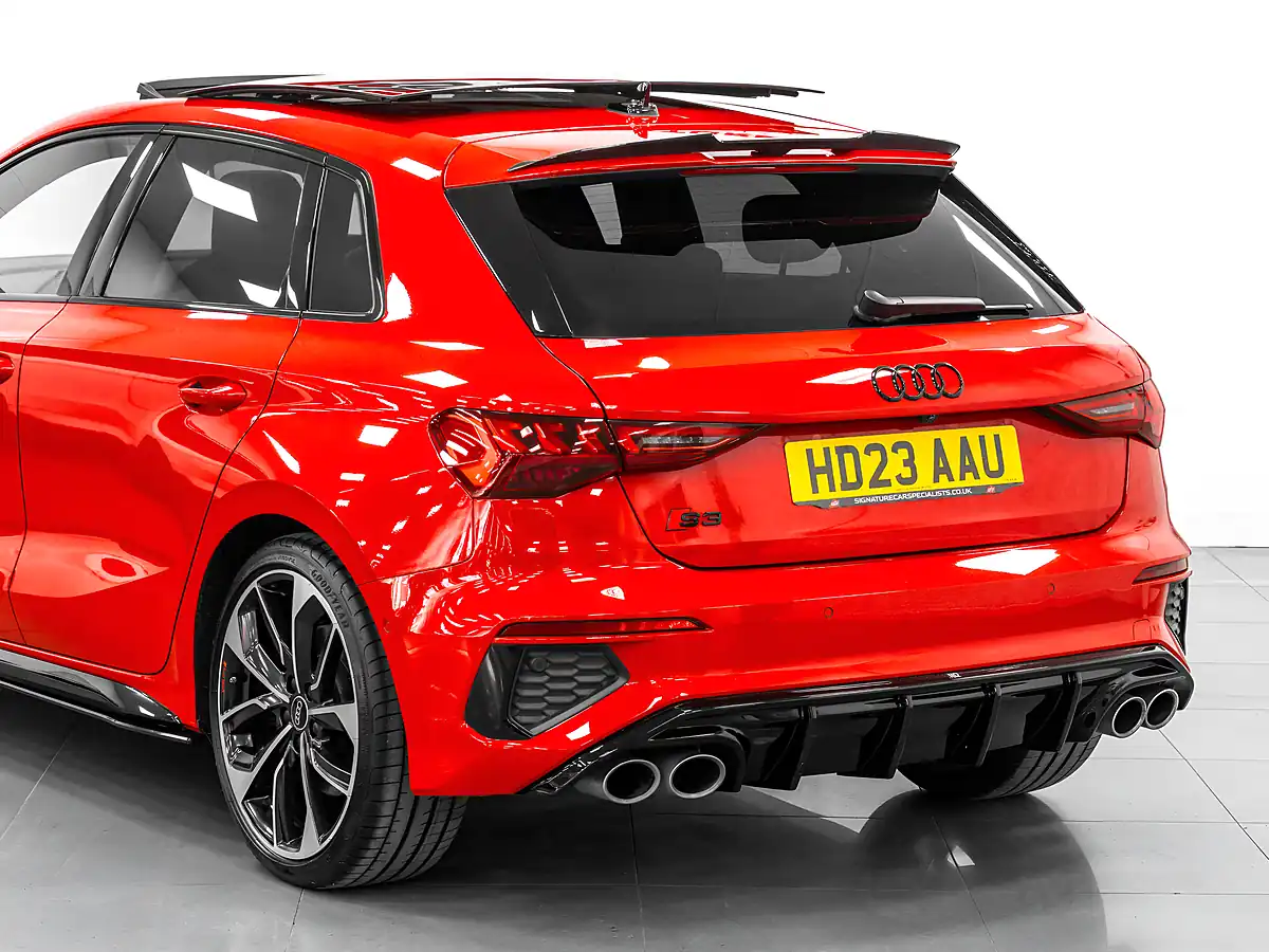 Used 2023 Audi S3 Vorsprung Tango Red Metallic - Interior and Exterior details 4