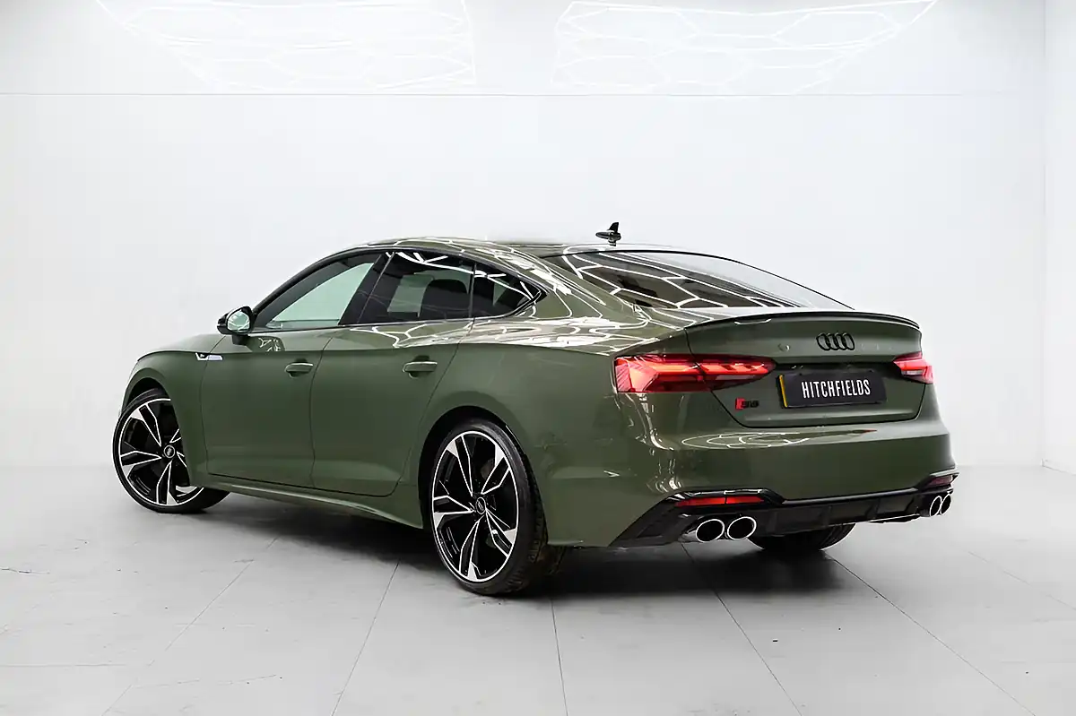 Used 2023 Audi S5 Black Edition District Green - Metallic - Interior and Exterior details 10