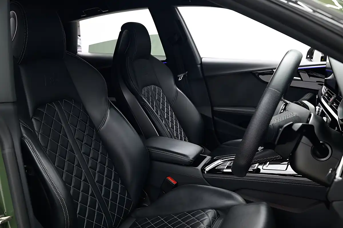 Used 2023 Audi S5 Black Edition District Green - Metallic - Interior and Exterior details 12