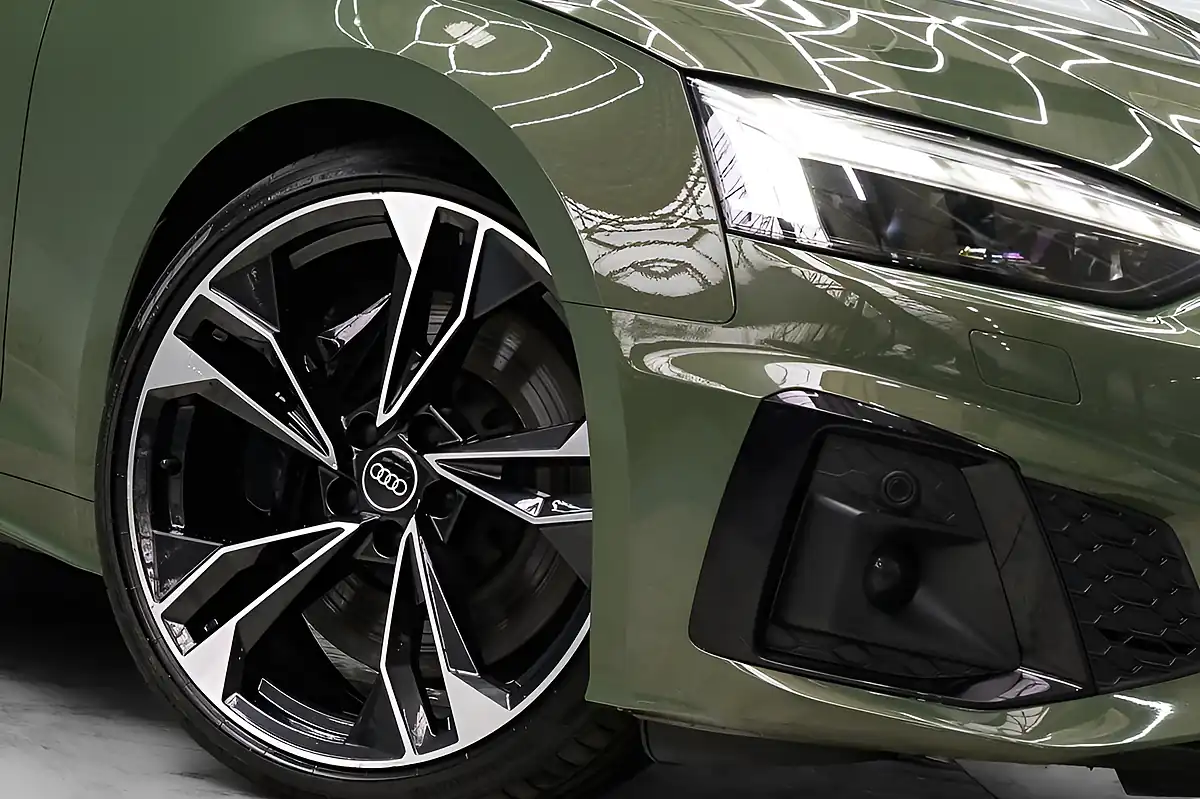 Used 2023 Audi S5 Black Edition District Green - Metallic - Interior and Exterior details 2