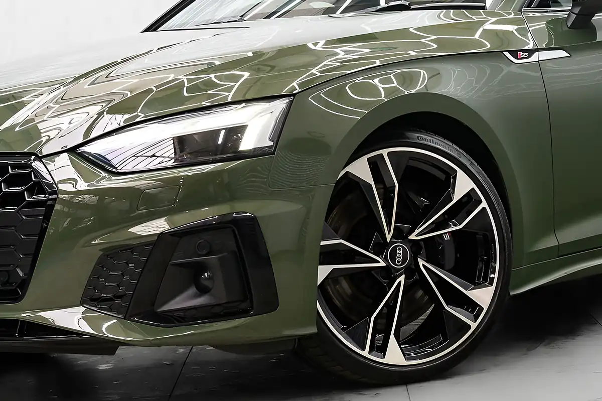 Used 2023 Audi S5 Black Edition District Green - Metallic - Interior and Exterior details 4