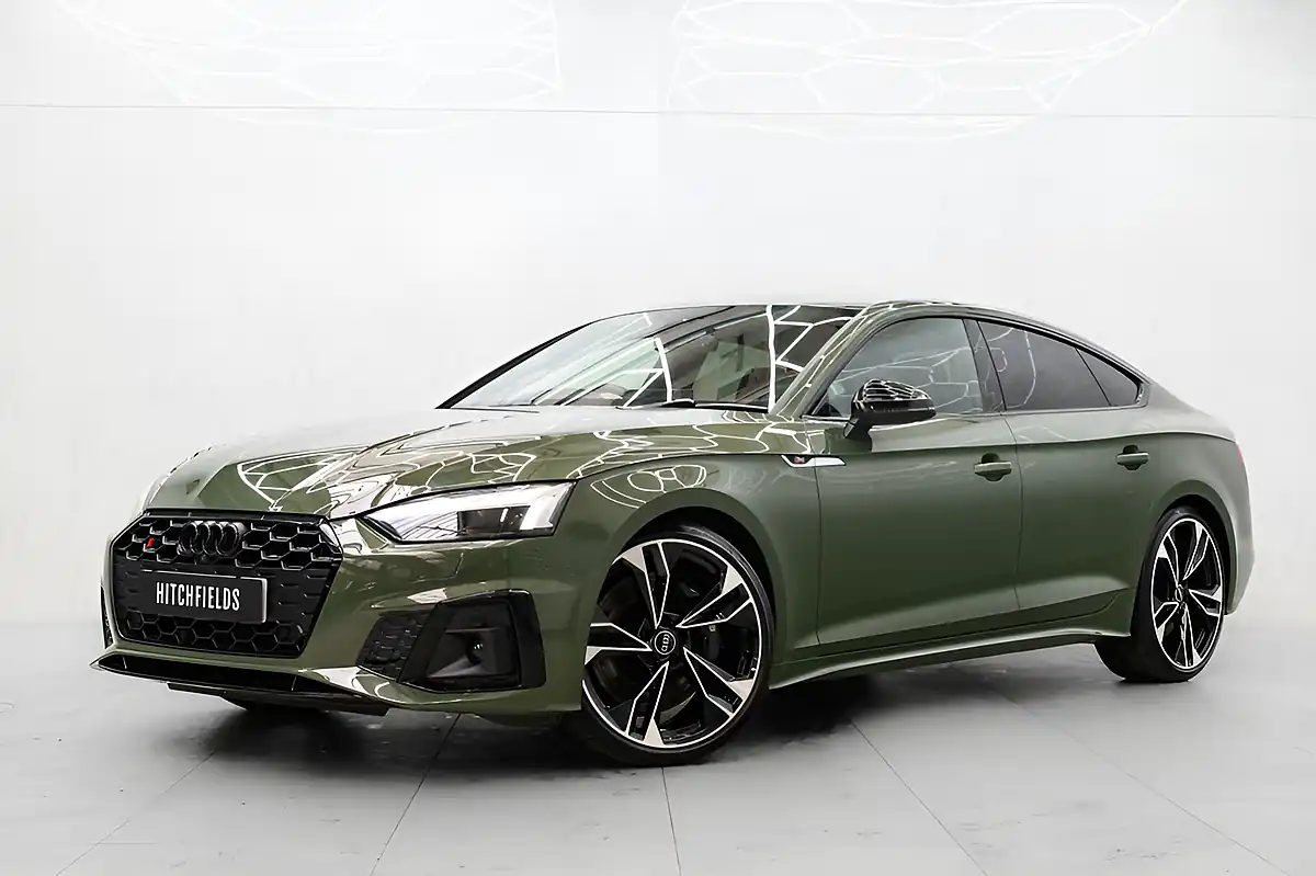 Used 2023 Audi S5 Black Edition District Green - Metallic - Interior and Exterior details 5