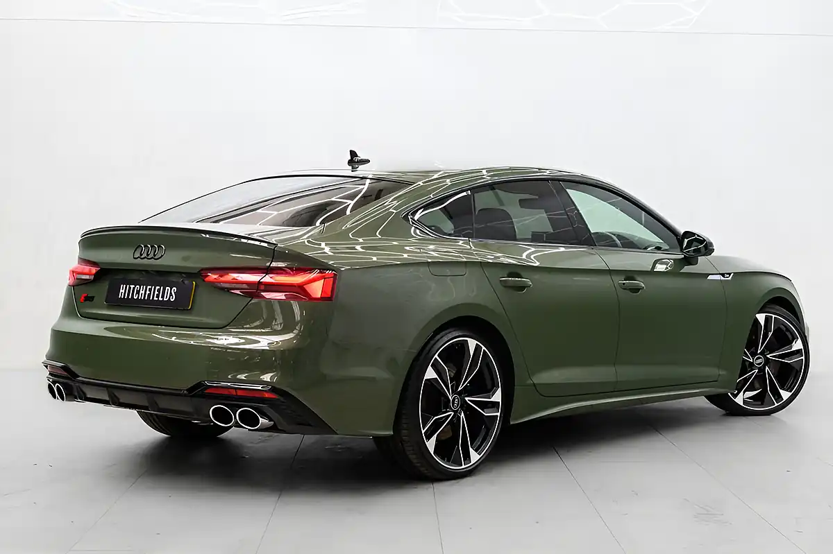 Used 2023 Audi S5 Black Edition District Green - Metallic - Interior and Exterior details 6