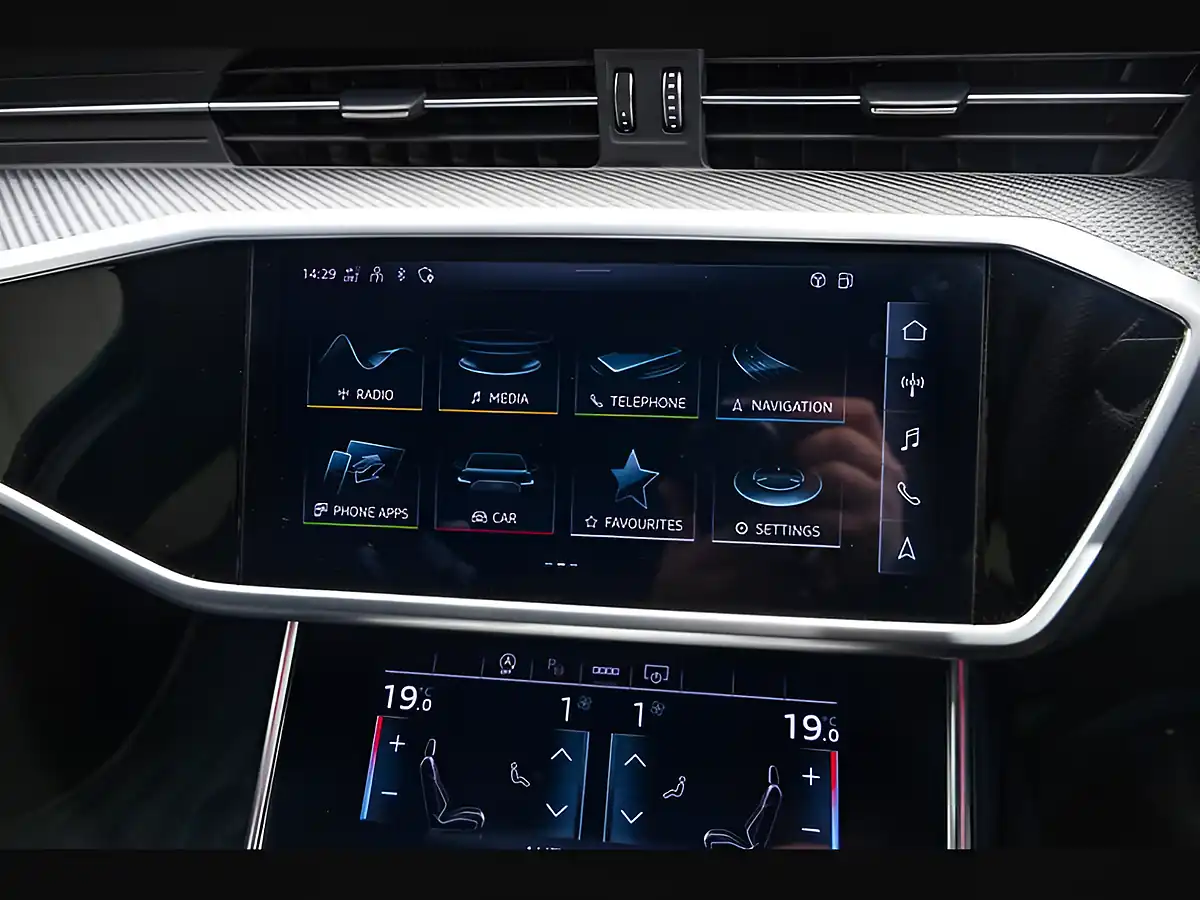 Used 2023 Audi S6 Black Edition Blue - Interior and Exterior details 14