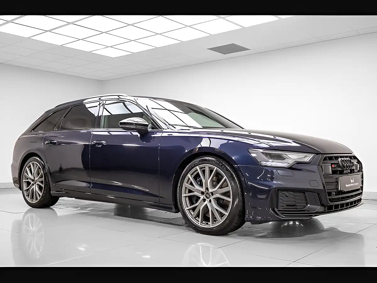 Used 2023 Audi S6 Black Edition Blue - Interior and Exterior details 3