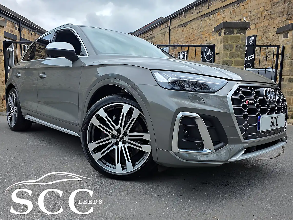 Used 2023 Audi SQ5 Comfort & Sound Pack Chronos Grey - Front View