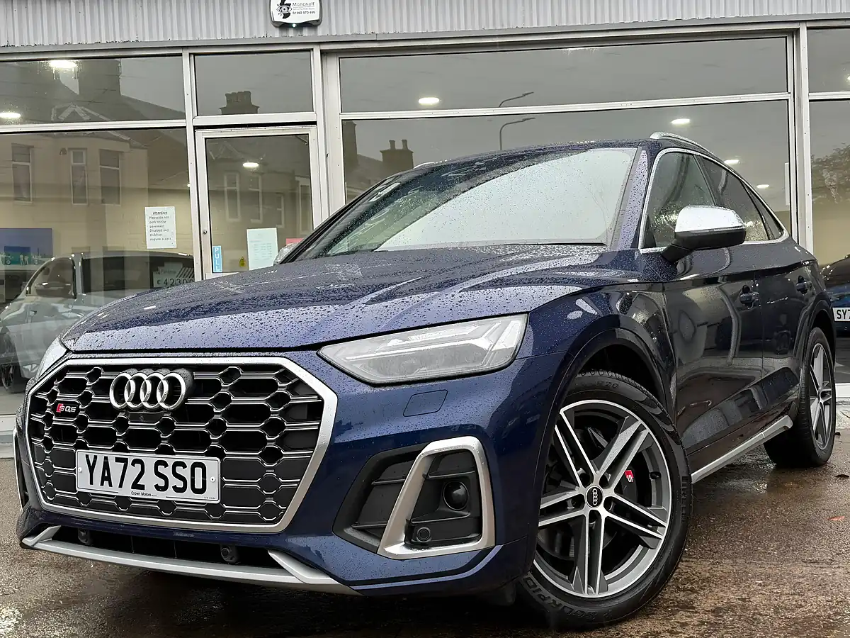 Used 2023 Audi SQ5 Sportback Blue - Front View