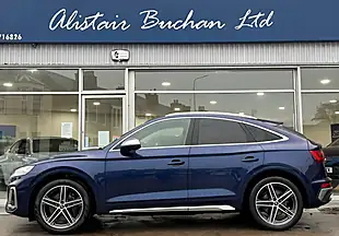 Used 2023 Audi SQ5 Sportback Blue - Interior and Exterior details 2
