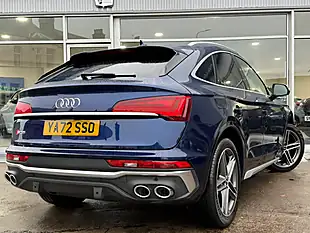 Used 2023 Audi SQ5 Sportback Blue - Interior and Exterior details 3