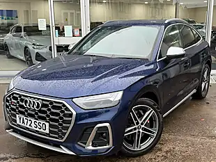 Used 2023 Audi SQ5 Sportback Blue - Interior and Exterior details 6
