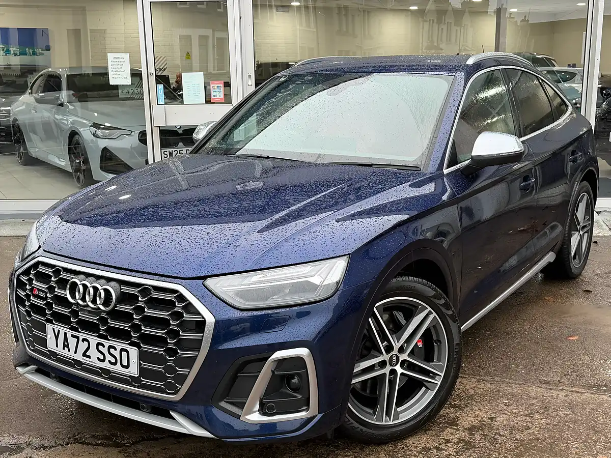 Used 2023 Audi SQ5 Sportback Blue - Interior and Exterior details 6