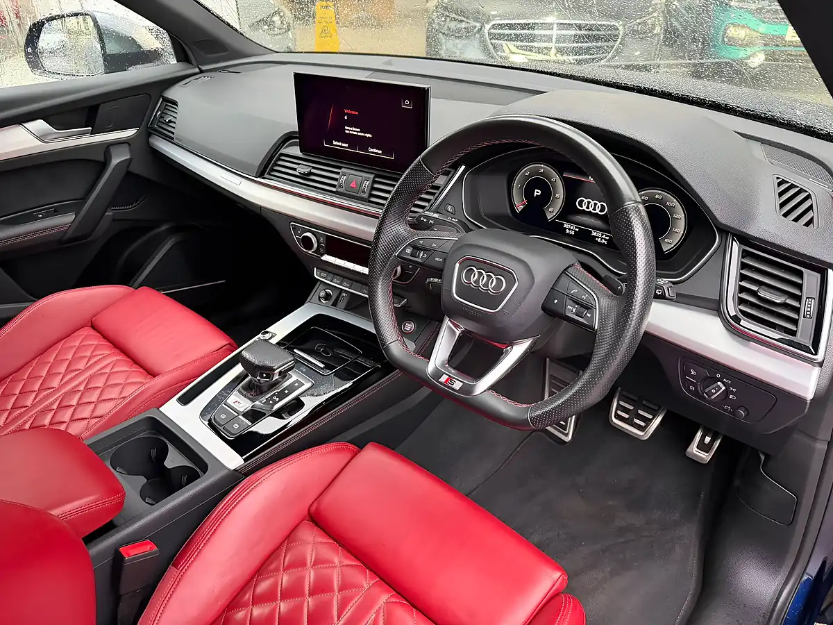 Used 2023 Audi SQ5 Sportback Blue - Interior and Exterior details 7